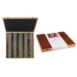 Sennelier 120 Oil Pastel Wooden Box Set 8 Sennelier 120 Oil Pastel Wooden Box Set -ARTdiscount S12 132518 120