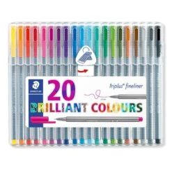 Staedtler Triplus Fineliner Set 0.3mm -ARTdiscount STD 334SB20