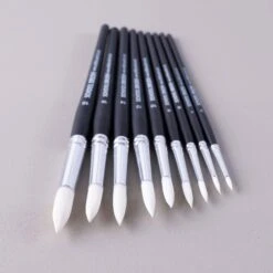 ARTdiscount School Brushes - Packs Of 10 - Round -ARTdiscount School Round Brush3