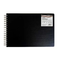 Seawhite Wire-O Sketchbooks - 160gsm - LANDSCAPE - 50 Sheets -ARTdiscount Seawhite classic A4