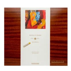 Sennelier 120 Oil Pastel Wooden Box Set 7 Sennelier 120 Oil Pastel Wooden Box Set -ARTdiscount Sennelier 120 wooden set