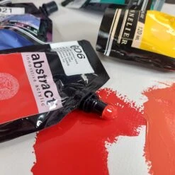 Sennelier Abstract Acrylic - 120ml -ARTdiscount Sennelier pouch reds