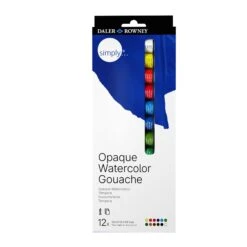 Daler-Rowney Simply Gouache 12 Tube Set