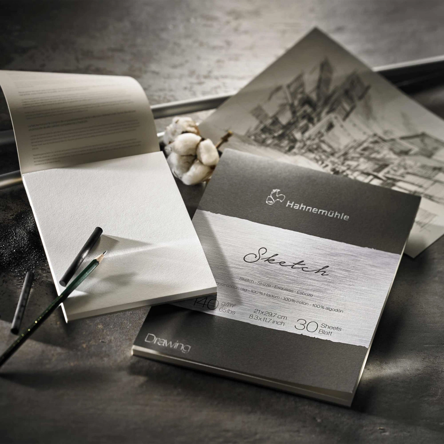 Hahnemühle Sketch Pads - 140gsm 2 Hahnemühle Sketch Pads - 140gsm - Image 2