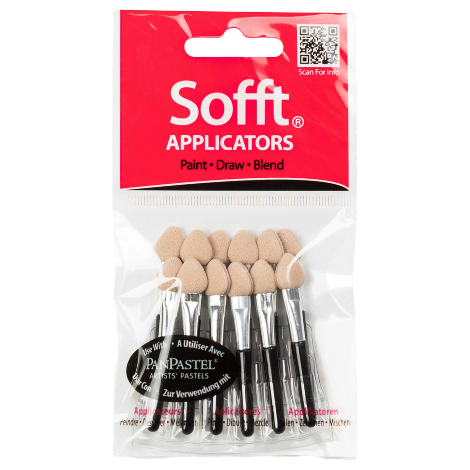 PanPastel - Sofft Mini Applicators - Pack Of 12 1 PanPastel - Sofft Mini Applicators - Pack Of 12