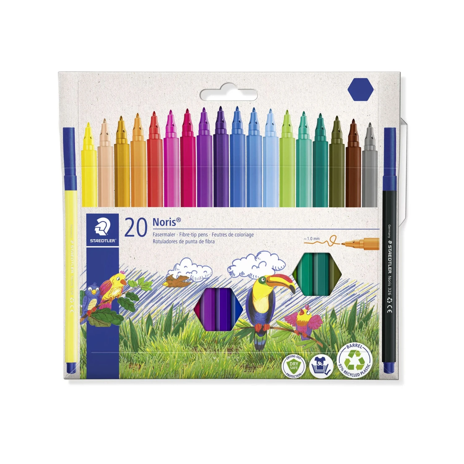 Staedtler Noris Club Felt Pen Sets 2 Staedtler Noris Club Felt Pen Sets - Image 2