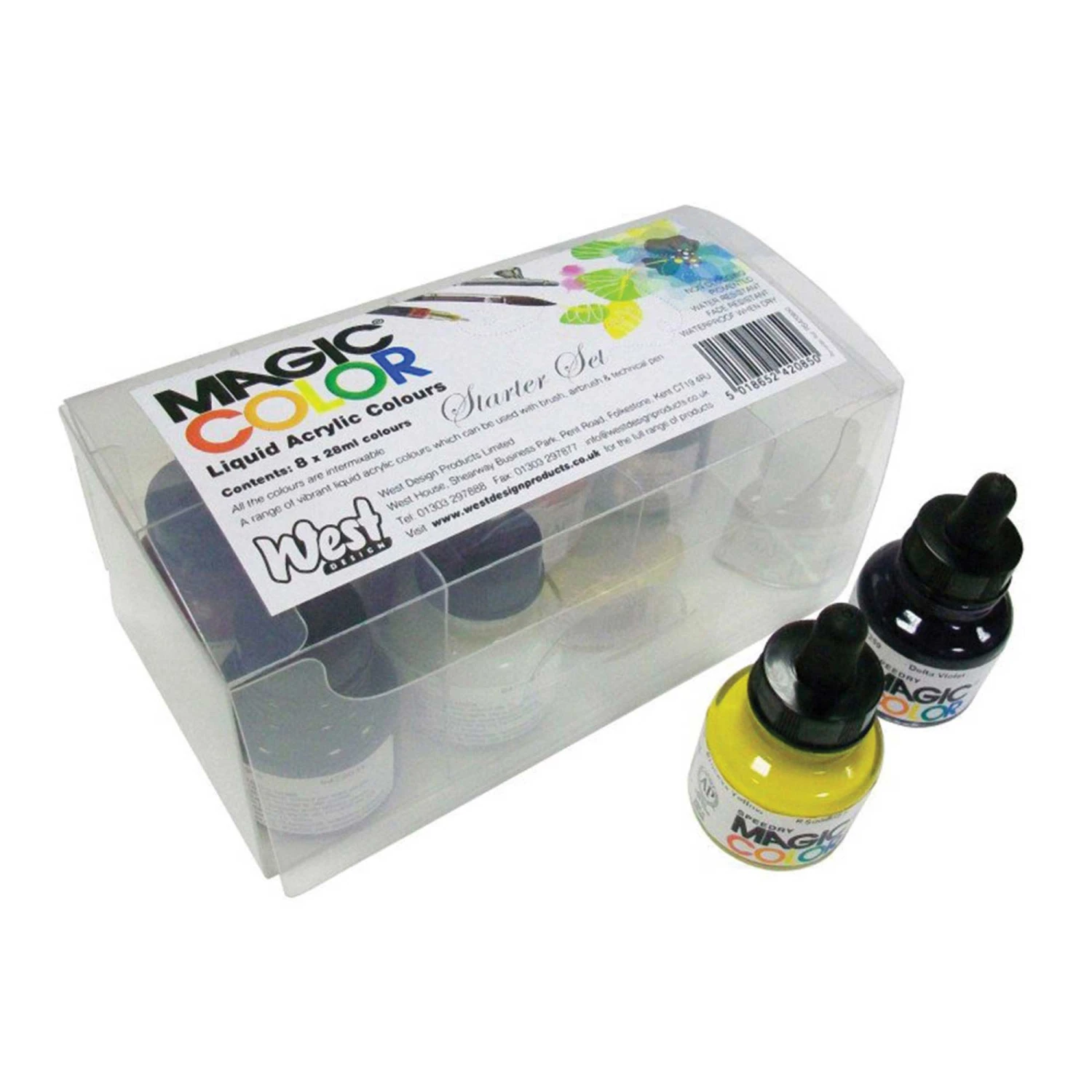 Magic Color Starter Set - 8 X 28ml 1 Magic Color Starter Set - 8 X 28ml