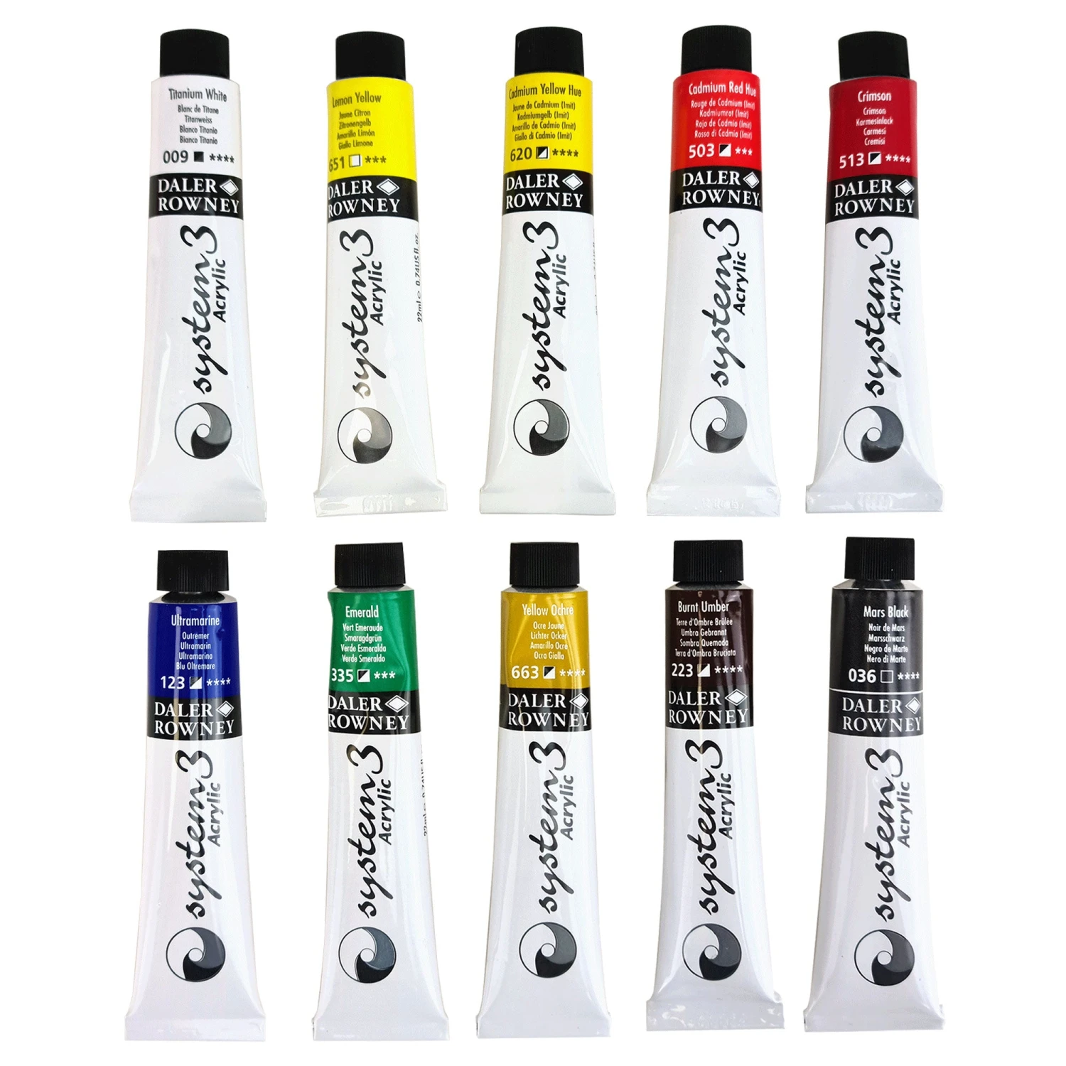 Daler-Rowney System3 Acrylic Introductory Set 2 Daler-Rowney System3 Acrylic Introductory Set - Image 2
