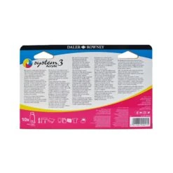 Daler-Rowney System3 Acrylic Introductory Set 5 Daler-Rowney System3 Acrylic Introductory Set -ARTdiscount Sys3 Introduction Set 3