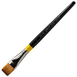 Daler-Rowney System3 - Short Handled Flat - SY21 - 1" Brush