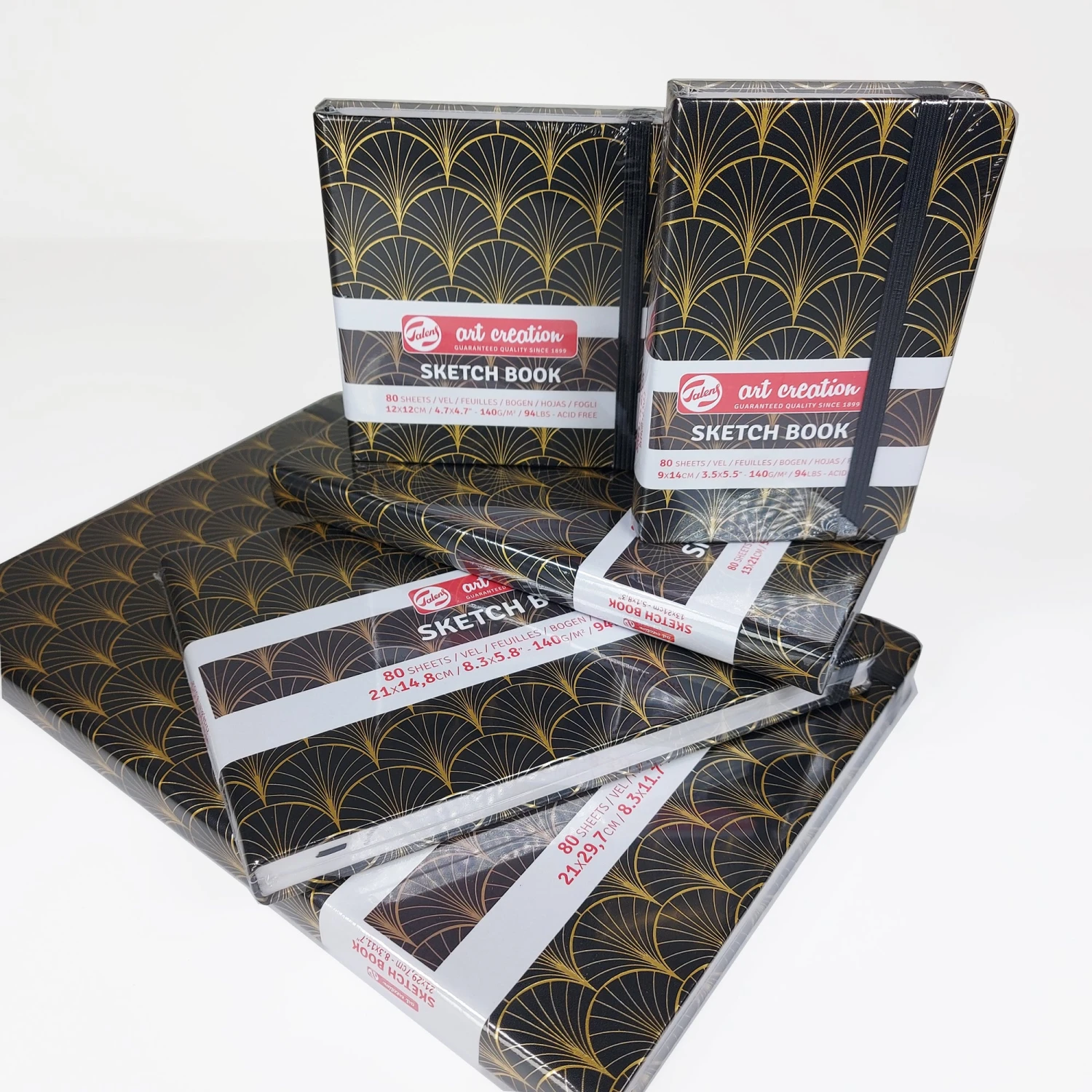 Talens Art Creation Sketch Books - 80 Pages 140gsm (90Ibs) - Art Deco 2 Talens Art Creation Sketch Books - 80 Pages 140gsm (90Ibs) - Art Deco - Image 2