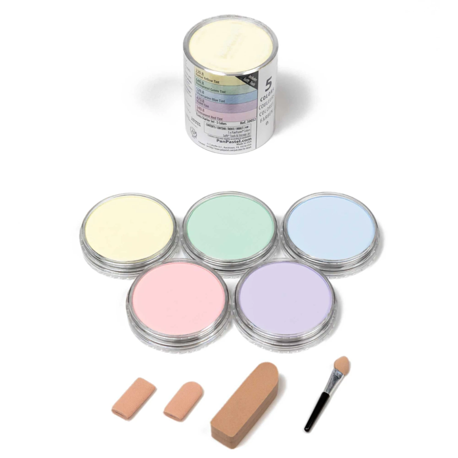 PanPastel Starter Set TINTS - Set Of 5 1 PanPastel Starter Set TINTS - Set Of 5