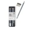 Winsor & Newton Studio Collection Charcoal Pencils - 6 Tin Set