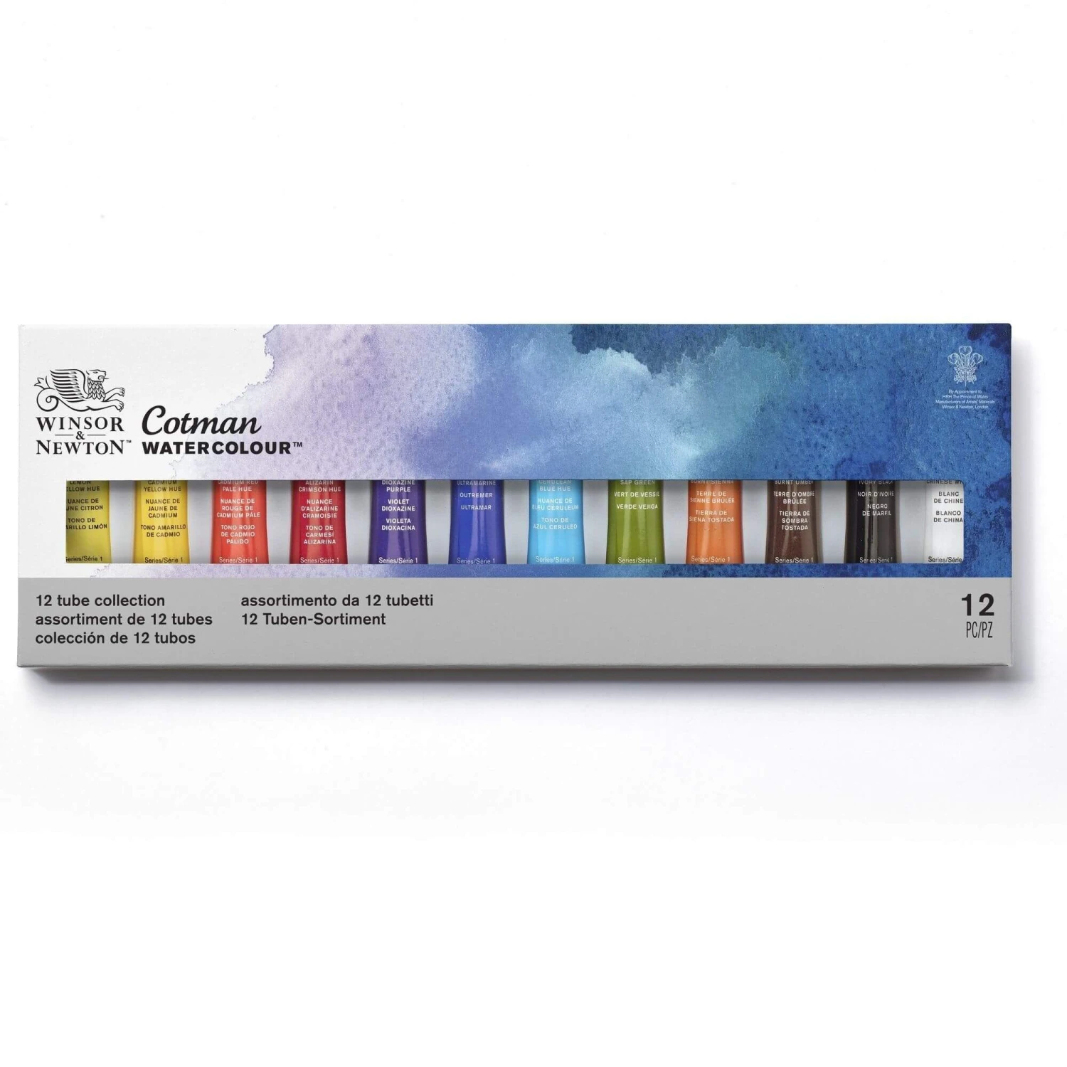 Winsor & Newton Cotman 12 Tube Watercolour Set 1 Winsor & Newton Cotman 12 Tube Watercolour Set