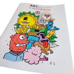 ARTdiscount Colouring Book - A4 16 Illustrations -ARTdiscount Untitleddesign 2022 03 16T140757.380