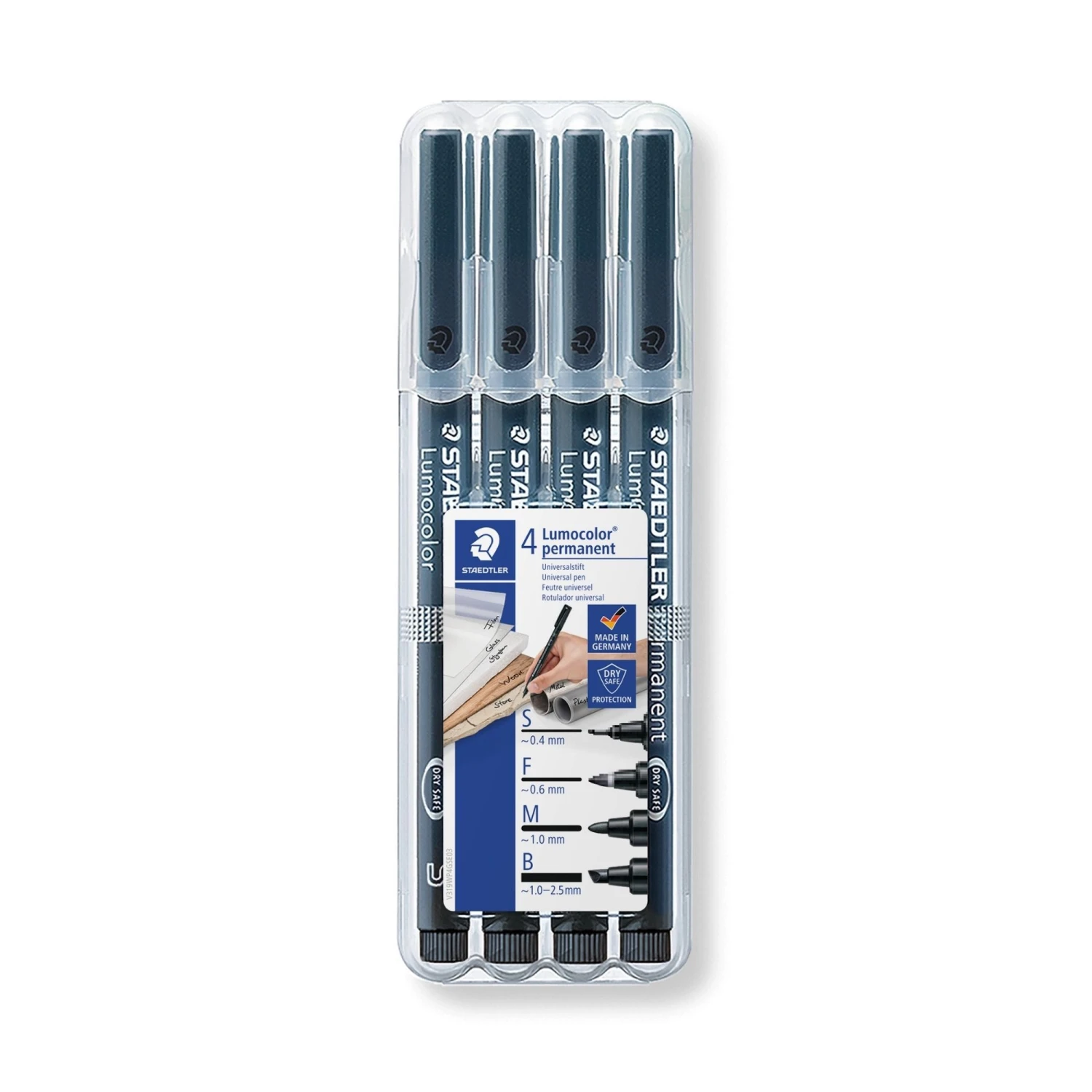 Staedtler Lumocolor Permanent Marker Set 1 Staedtler Lumocolor Permanent Marker Set