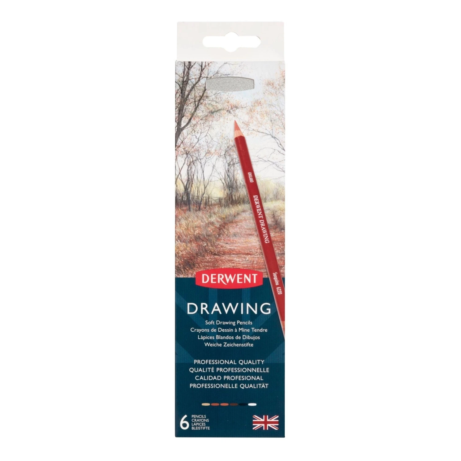 Derwent Drawing Pencils Set Of 6 1 Derwent Drawing Pencils Set Of 6