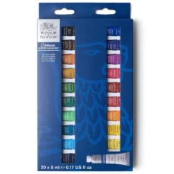ARTdiscount 23 Winsor & Newton Cotman Watercolour Set 20 Tubes X 5ml