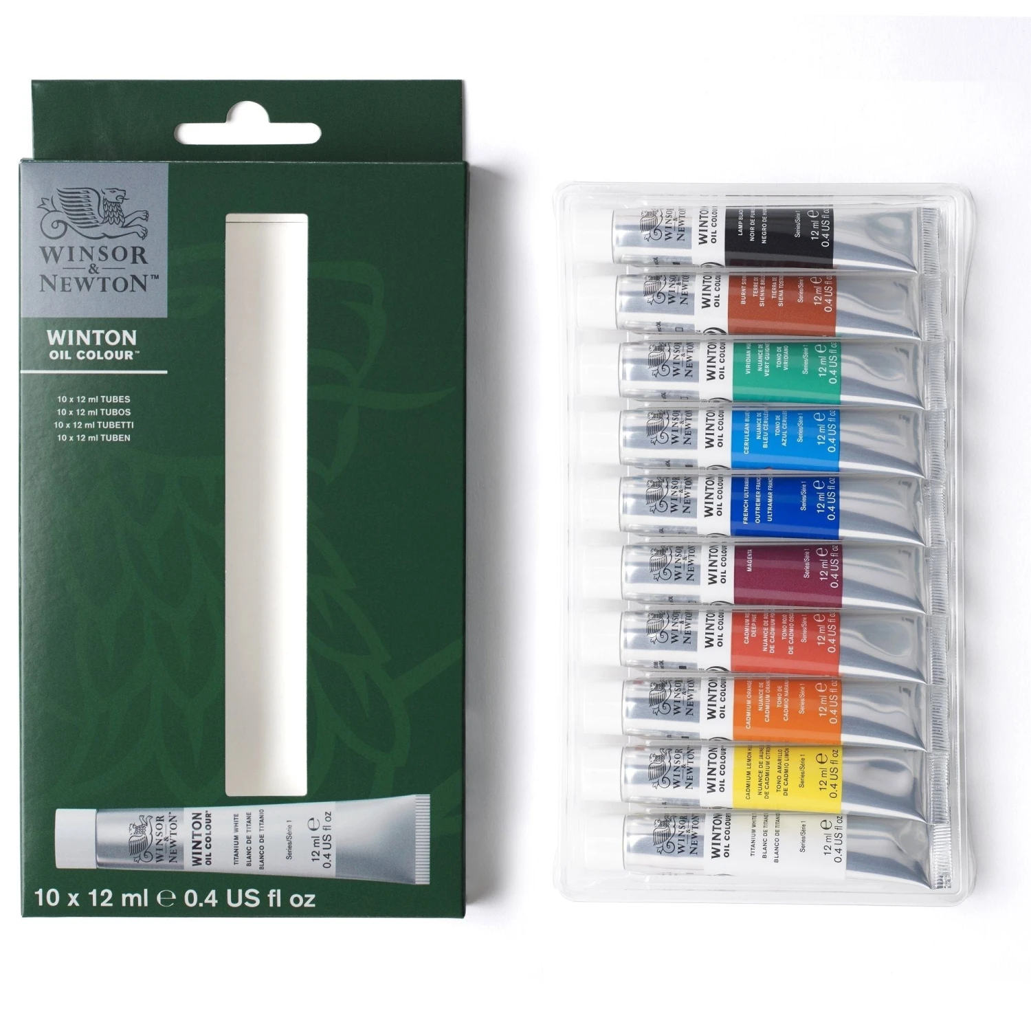 Winsor & Newton Winton Oil Colour Set 10x12ml 2 Winsor & Newton Winton Oil Colour Set 10x12ml - Image 2