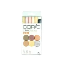 COPIC Ciao Marker 5+1 Skin Tones Set 6 COPIC Ciao Marker 5+1 Skin Tones Set -ARTdiscount Untitleddesign 78