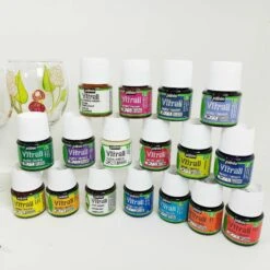 Pebeo Vitrail Glass Paint - 45ml 5 Pebeo Vitrail Glass Paint - 45ml -ARTdiscount Vitrail glass paints