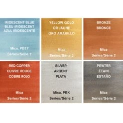 Winsor & Newton Cotman Watercolour Metallic Collection 6 X 8ml Tubes Set -ARTdiscount W N COTMAN WATERCOLOUR METALLIC COLLECTION 6 TUBES SET SWATCH 884955090947