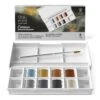 Winsor & Newton Watercolour 8 Half Pan Metallic Pocket Set
