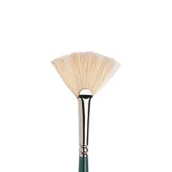 Winsor & Newton Winton Long Handled Hog Brush - Fan 8 Winsor & Newton Winton Long Handled Hog Brush - Fan -ARTdiscount W N WINTON HOG BRUSH FAN LONG HANDLE NO 1