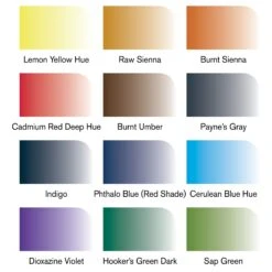 Winsor & Newton Promarker Watercolour Set Of 12 - Landscape Tones -ARTdiscount W NPROMARKER WATERCOLOUR LANDSCAPE TONESX12SET SWATCH 884955073940.TIF 31e47862 5ce2 4f81 82d0 f19aabf5839a