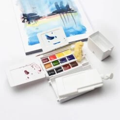 Winsor & Newton Artists Watercolour Field Pocket Box -ARTdiscount Watercolour Field Pocket Box 2