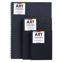 ARTdiscount Wire-o Bound Hardback Sketchbook 160gsm - 50 Sheets
