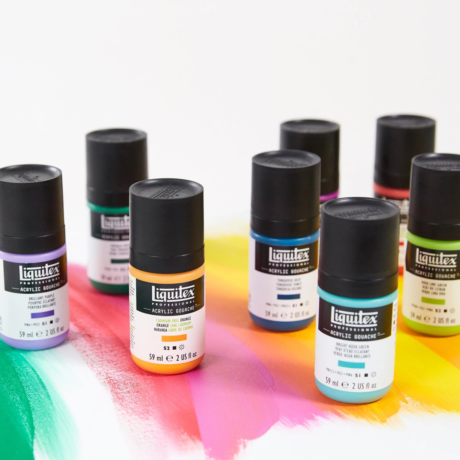 Liquitex Acrylic Gouache 59ml Bottles 4 Liquitex Acrylic Gouache 59ml Bottles - Image 4