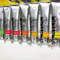 PHOENIX Studio Acrylic Paint Set For Artists - 10 X 22ml Tubes 5 PHOENIX Studio Acrylic Paint Set For Artists - 10 X 22ml Tubes -ARTdiscount acrylic set 10
