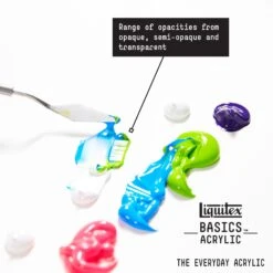 Liquitex BASICS Acrylic - 118ml Tubes 9 Liquitex BASICS Acrylic - 118ml Tubes -ARTdiscount basics 2