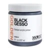 GOLDEN Black Gesso 237ml
