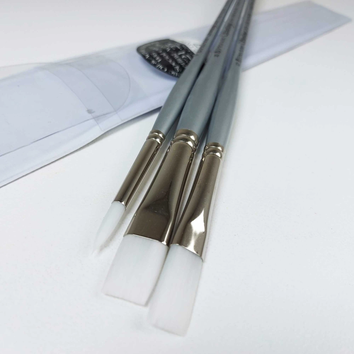 Pro Arte Sterling Acrylic Brushes - W6 - Set Of 3 2 Pro Arte Sterling Acrylic Brushes - W6 - Set Of 3 - Image 2