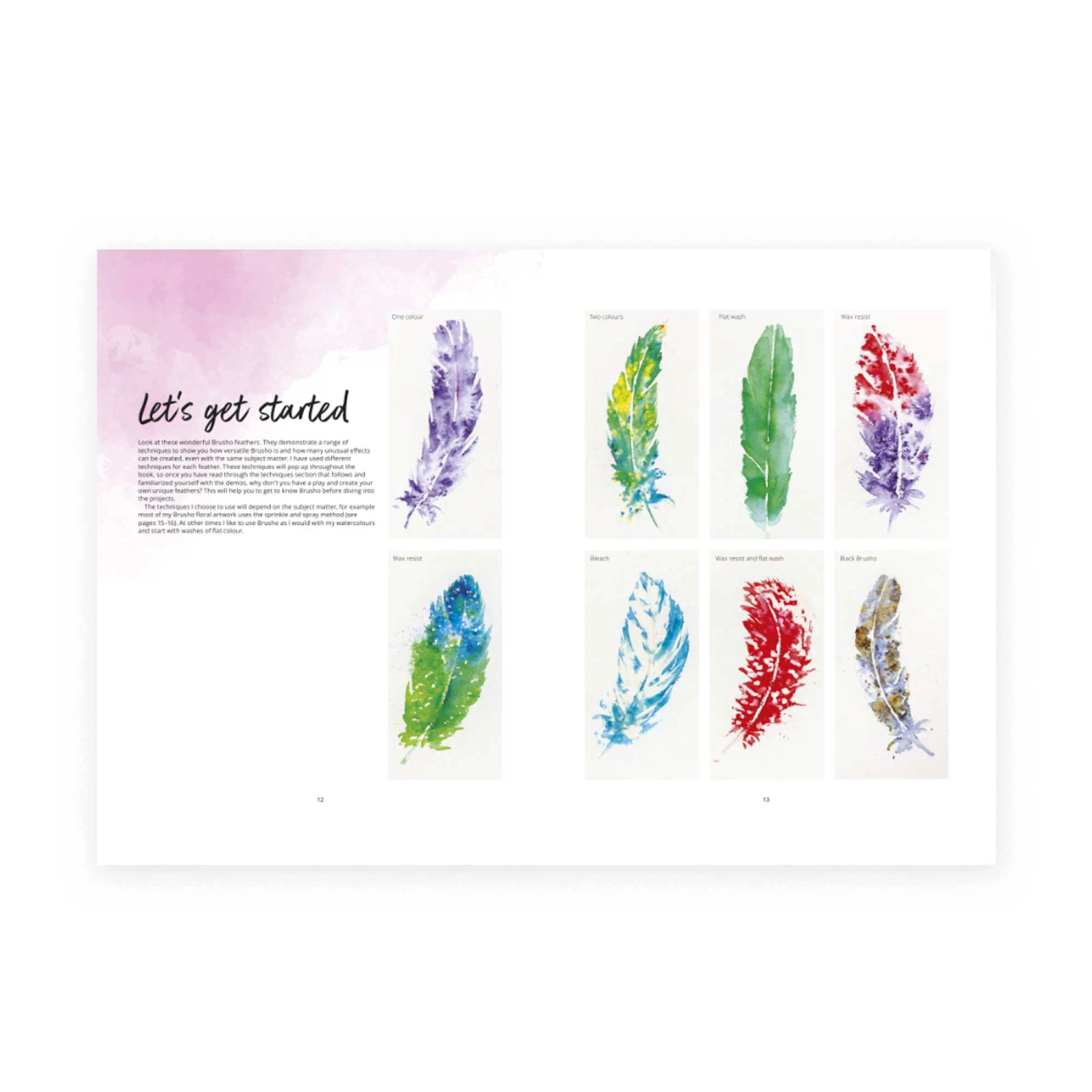 Painting With Brusho - J. Boon Thomas 2 Painting With Brusho - J. Boon Thomas - Image 2