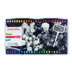 Conte A Paris Carres Crayons Assorted Colours -ARTdiscount conte 1