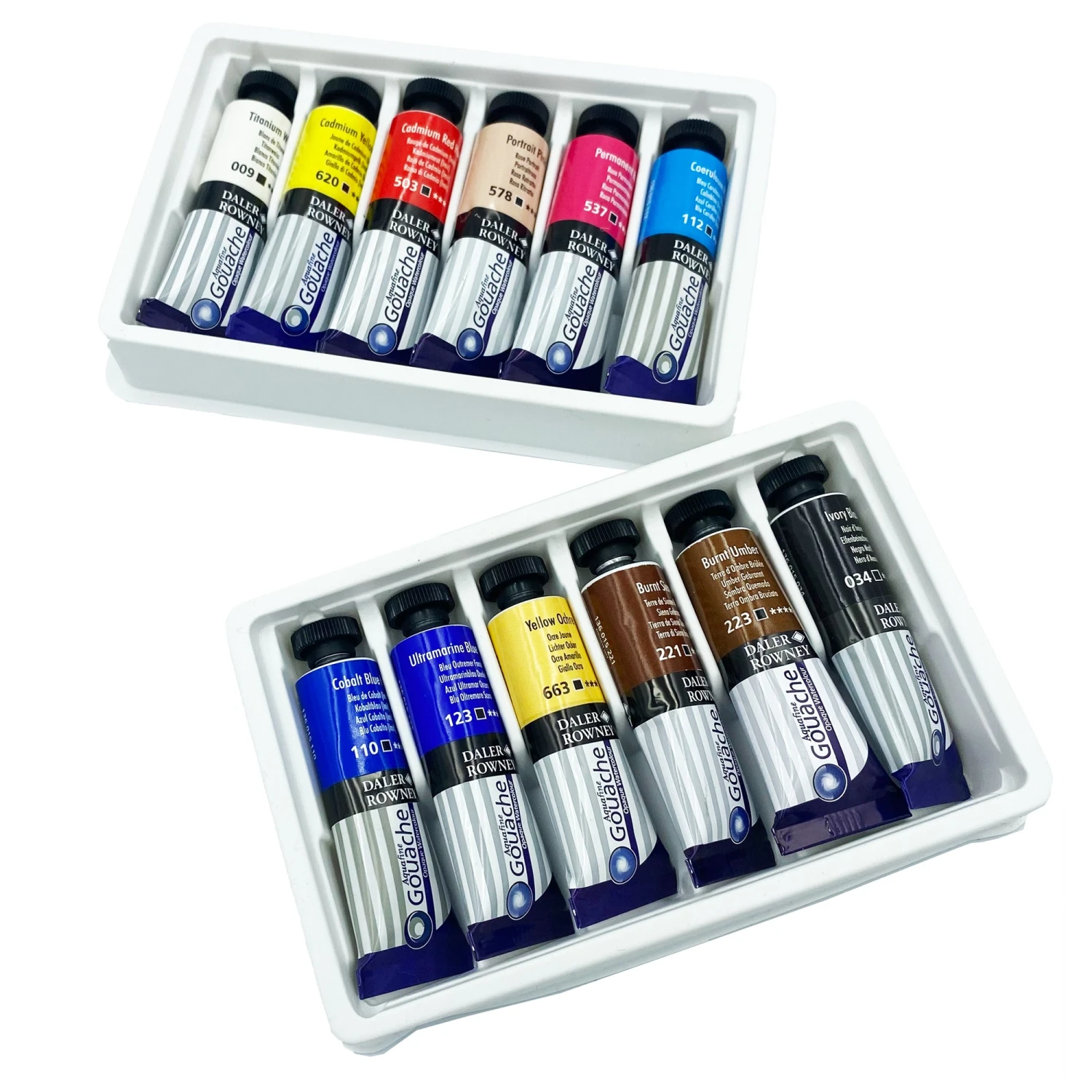 Daler-Rowney Aquafine Gouache Introduction Set - 12 X 15ml 3 Daler-Rowney Aquafine Gouache Introduction Set - 12 X 15ml - Image 3