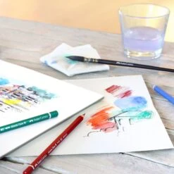 Faber-Castell Faber Albrecht Dürer Watercolour Pencils Wood Case Of 120 -ARTdiscount dureru watercolour pencils