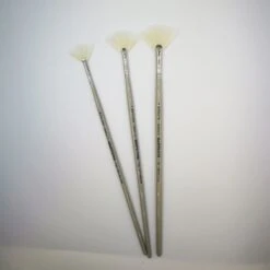 Pro Arte Series D Bristlene Oil Brushes - Fan -ARTdiscount fan 2