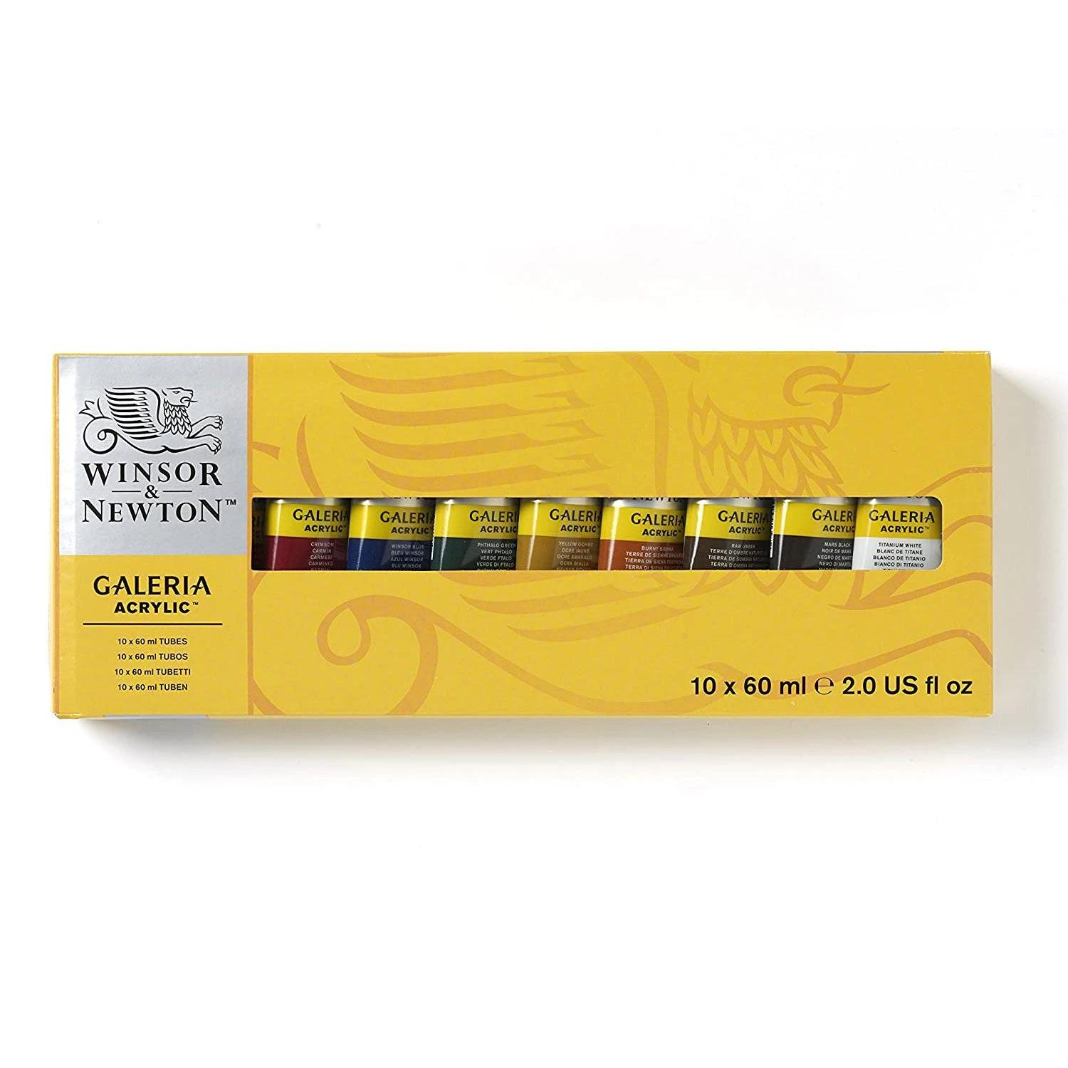 Winsor & Newton Galeria 10 Tube Set - 60ml 1 Winsor & Newton Galeria 10 Tube Set - 60ml