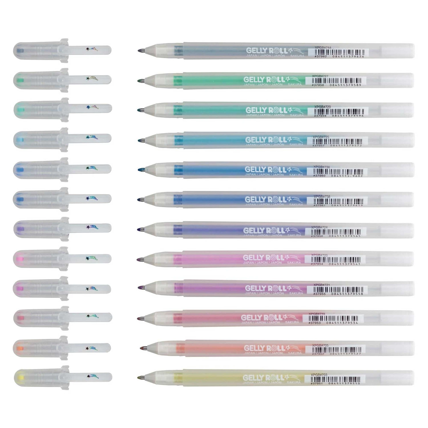 Sakura Gelly Roll - Stardust - Set Of 12 Gel Pens 2 Sakura Gelly Roll - Stardust - Set Of 12 Gel Pens - Image 2
