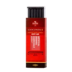 Koh-i-Noor Gioconda 5.6mm Artists' Leads For Lead Holders (Pack Of 6) -ARTdiscount gioconda drawing charcoals