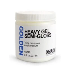 GOLDEN Heavy Gels - 237ml -ARTdiscount golden heavy gel semi gloss jpeg