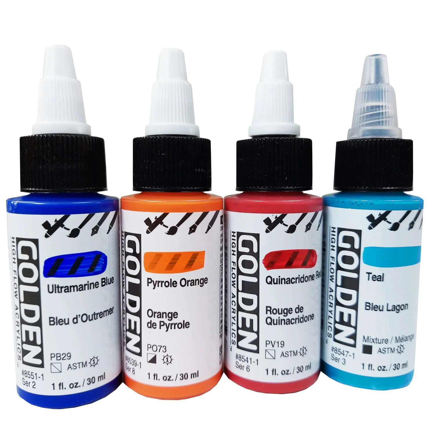 Golden High Flow Acrylics - Opaque Colours 30ml 1 Golden High Flow Acrylics - Opaque Colours 30ml