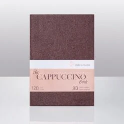 The Hahnemühle 'Cappuccino' Book - 120gsm - 80 Pages -ARTdiscount hahnemuhle the cappuccino book a5