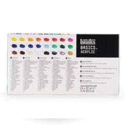 Liquitex BASICS Acrylic Paint Tubes Set Of 24 X 22ml -ARTdiscount liquitex 2 569d5589 c6b9 476a 956c a75b76d72393