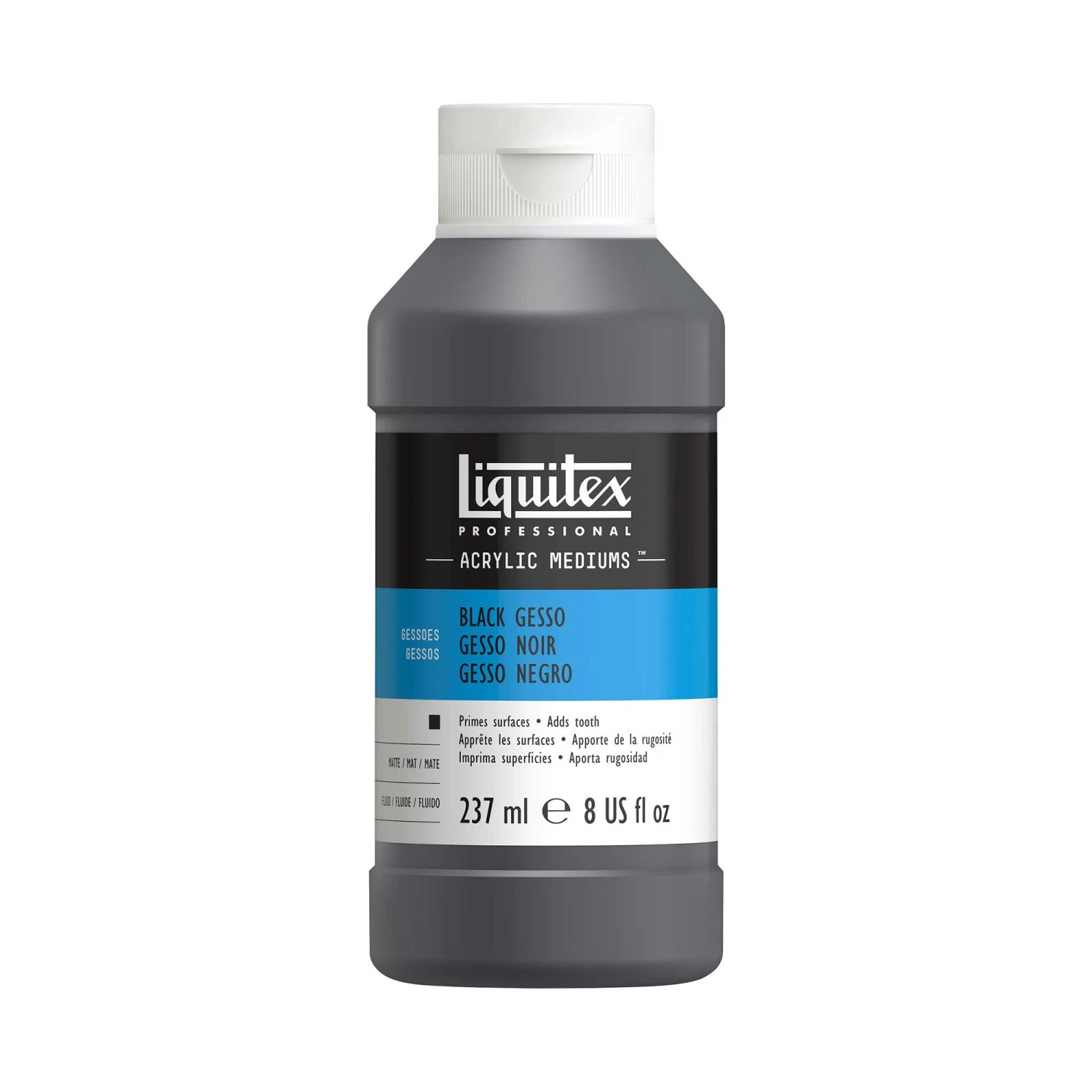 Liquitex Black Gesso - 237ml/8oz 1 Liquitex Black Gesso - 237ml/8oz