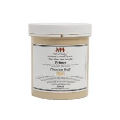 Michael Harding Non-Absorbent Acrylic Primer - Titanium Buff